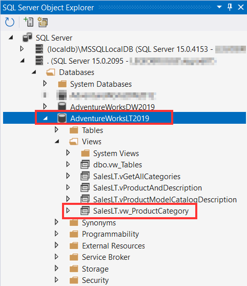 Visual Studio Database Project Importing a specific object